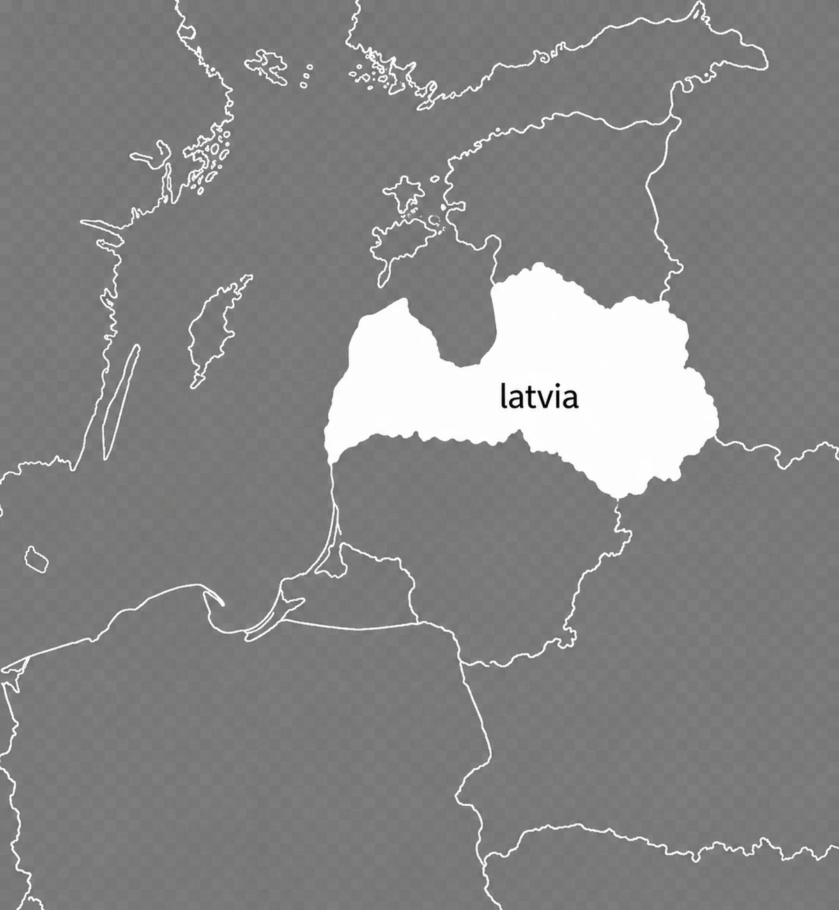 study abroad latvia map